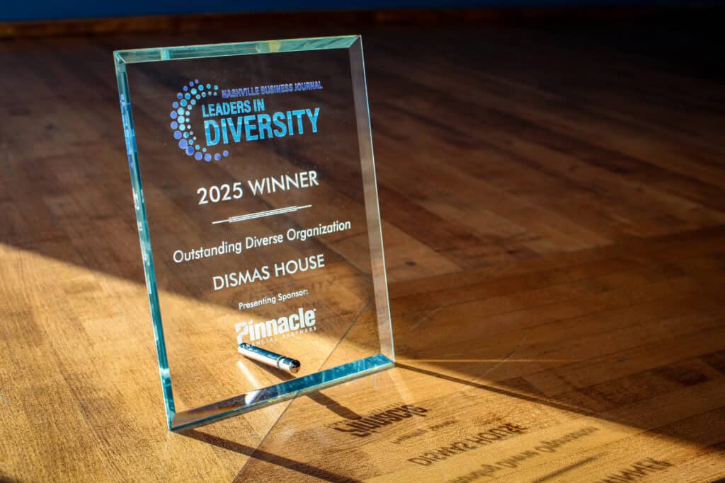 Dismas House Wins Nashville Business Journal Award